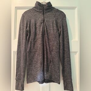 Lululemon 1/2 Zip Jacket - Black/Grey